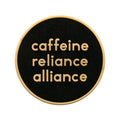 Caffeine Reliance Alliance Pin Alphabet Bags cut out