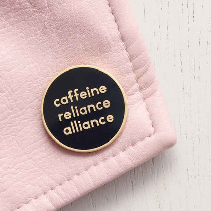 Caffeine Reliance Alliance Pin Alphabet Bags lifestyle