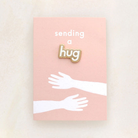 Alphabet Bags Hug Pin Postboxed