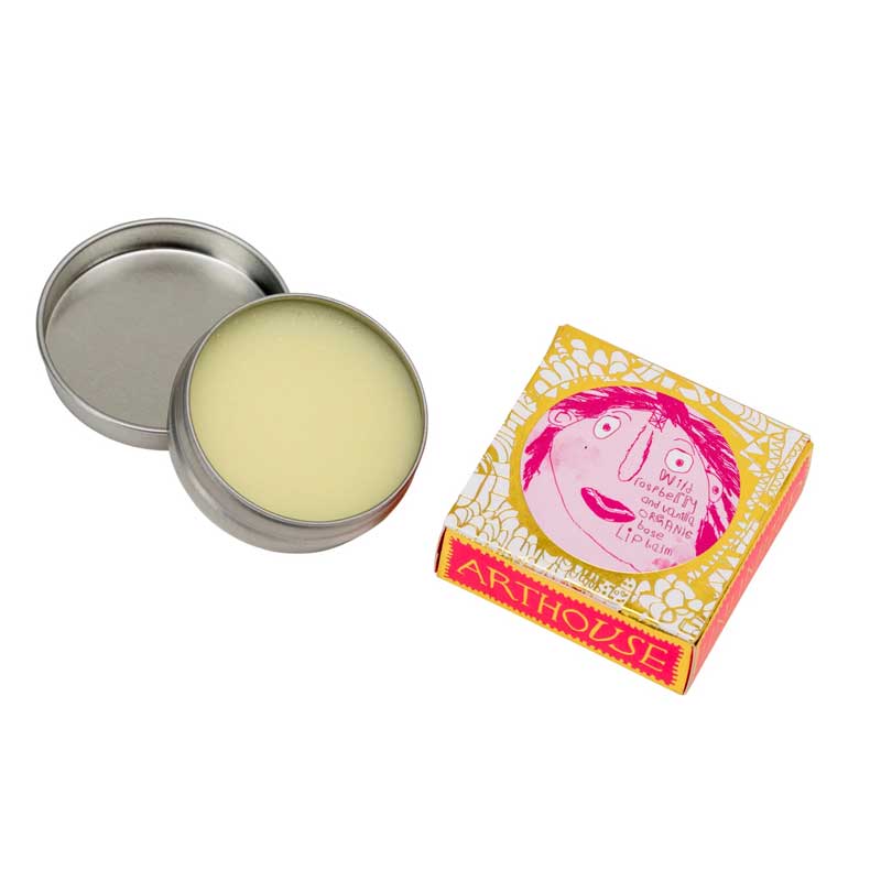 Arthouse Lady Muck Lip Balm Raspberry cut out