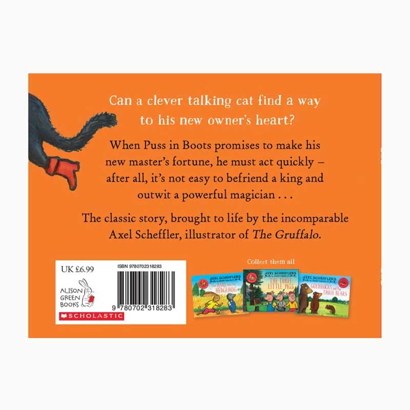 Axel Shefflers Fairy Tales: Puss In Boots back cover