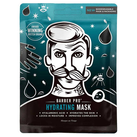 Barber Pro Hydrating Face Sheet Mask Postboxed