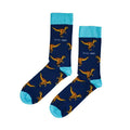 Bare Kind Velociraptor Men's Socks Cut Out