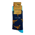 Bare Kind Velociraptor Men's Socks Packaged