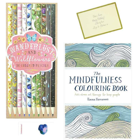 Colouring as Therapy Gift Box Postboxed