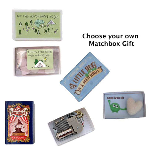 DIY Treats Gift Box Matchbox Choices