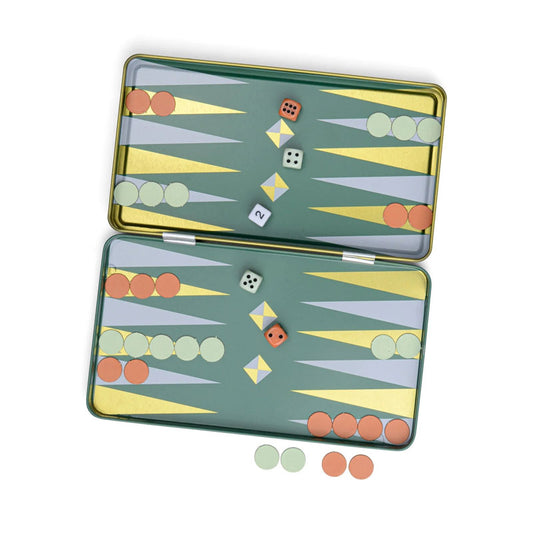 Travel Backgammon postboxed