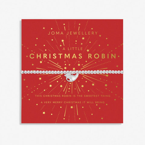 Joma Jewellery A Little Christmas Robin (Kids) Postboxed