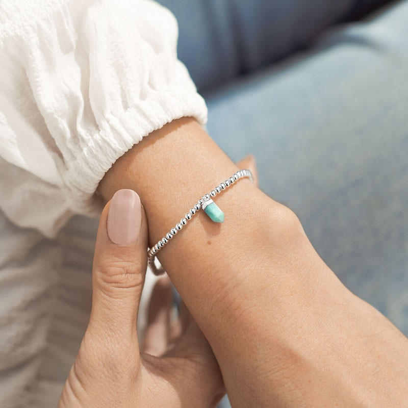 Joma Jewellery A Little Happiness Aventurine Bracelet wrist