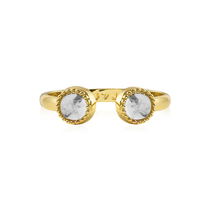 Joma Jewellery Capri Howlite Ring