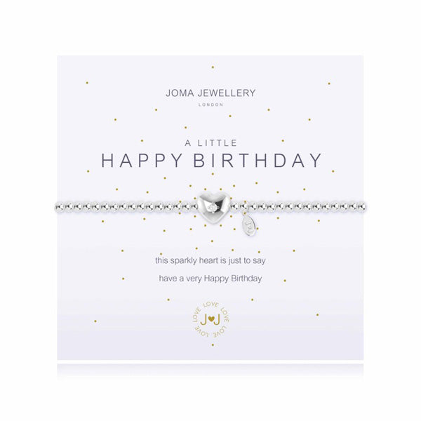 Joma Jewellery a little Happy Birthday Bracelet