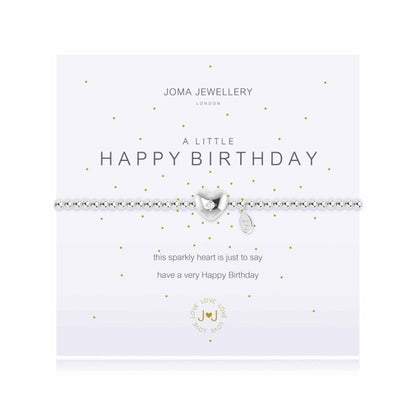 Joma Jewellery a little Happy Birthday Bracelet