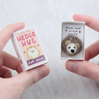 A Big Fat Hedgehug For Mum In A Matchbox open