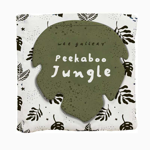 Peekaboo Jungle (Wee Gallery Cloth Book) Postboxed