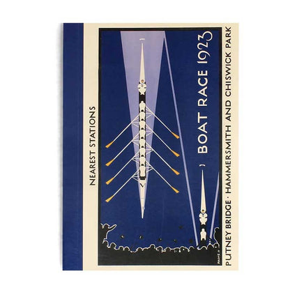 Rex London TFL Vintage Poster Notebook Boat Race