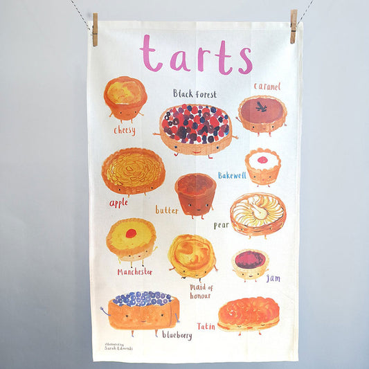 Tarts Cotton Tea Towel