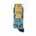 Bare Kind Save the Donkeys Men's Socks