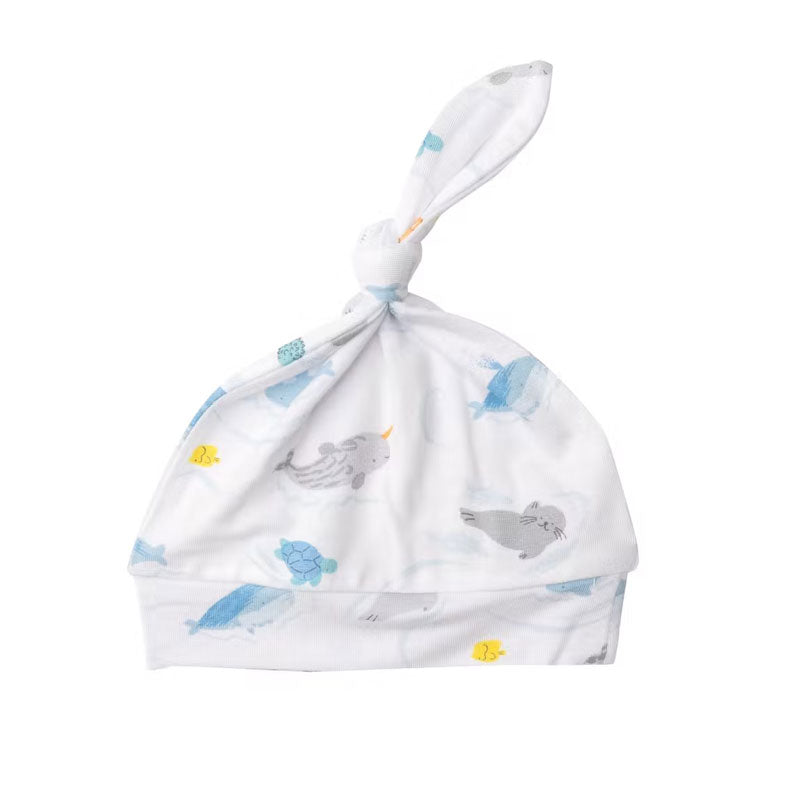 Angel Dear Big Splash Knotted Hat (0-3m) Cut Out