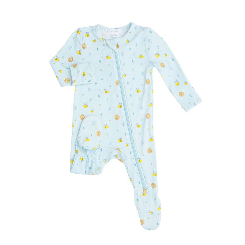 Bunnies Footie (6-9, 9-12, 12-18m) Angel Dear Cut Out