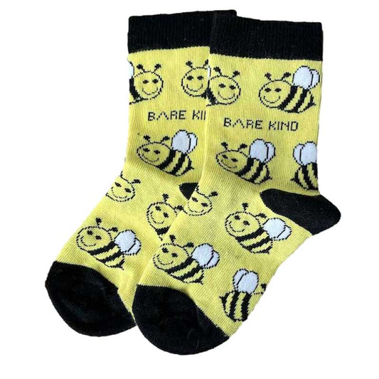 Bare Kind Save the Bees Kids' Socks Cut Out