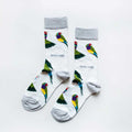 Bare Kind Save the Finches Men's Socks Cut Out