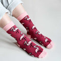 Bare Kind Save the Flamingos Women's Socks Lifestyle