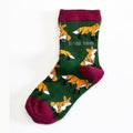 Bare Kind Save the Foxes Kids' Socks (Choose Age)