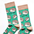 Bare Kind Save the Hedgehogs Women's Socks Zoomed