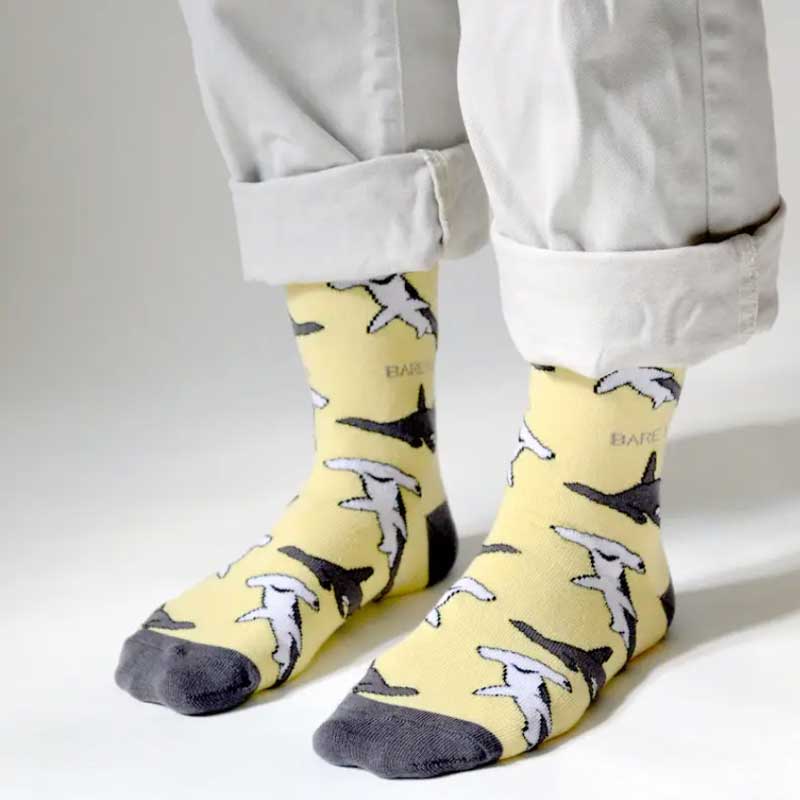 Bare Kind Save the Sharks Men's Socks Lifestyle