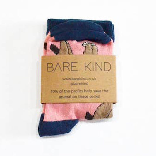 Bare Kind Save the Sloths Kids' Socks Cut Out