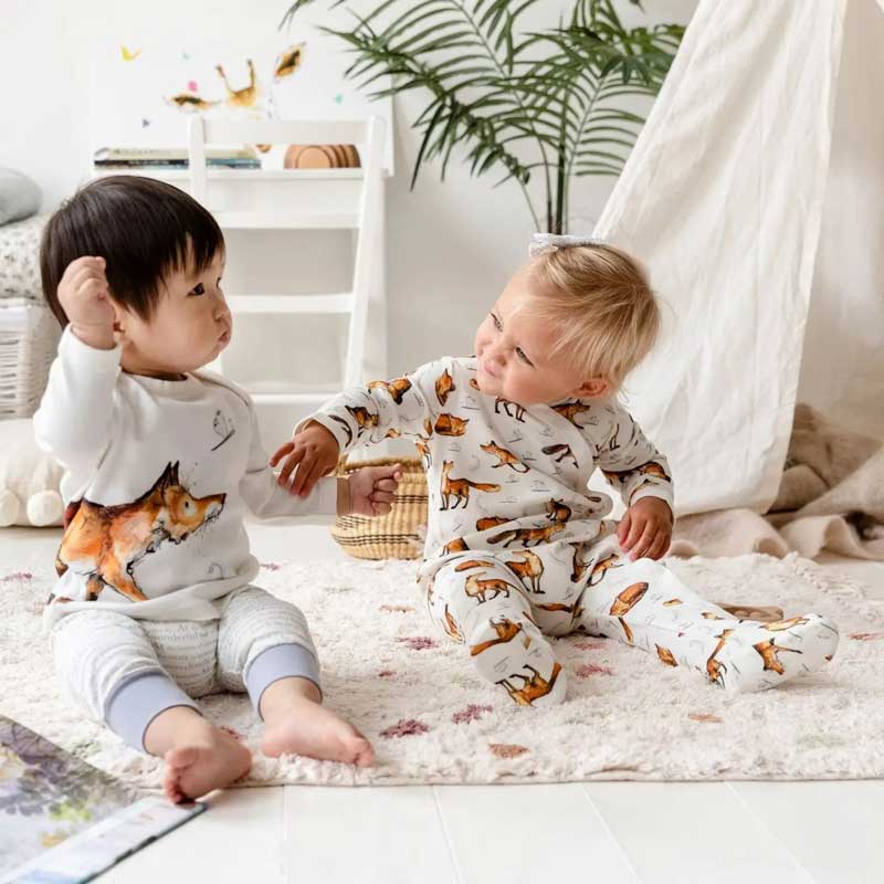 Catherine Rayner Dexter Fox Babygrow Lifestyle