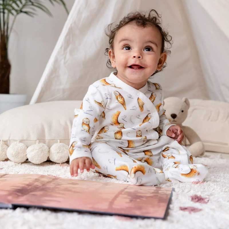 Catherine Rayner Olive Owl Babygrow Baby