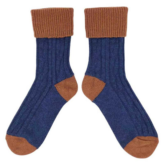 Catherine Tough Men's Cashmere Socks Red