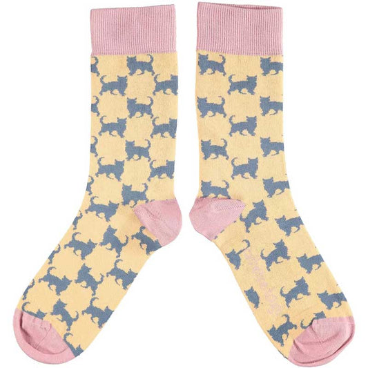 Women's Organic Cat Socks