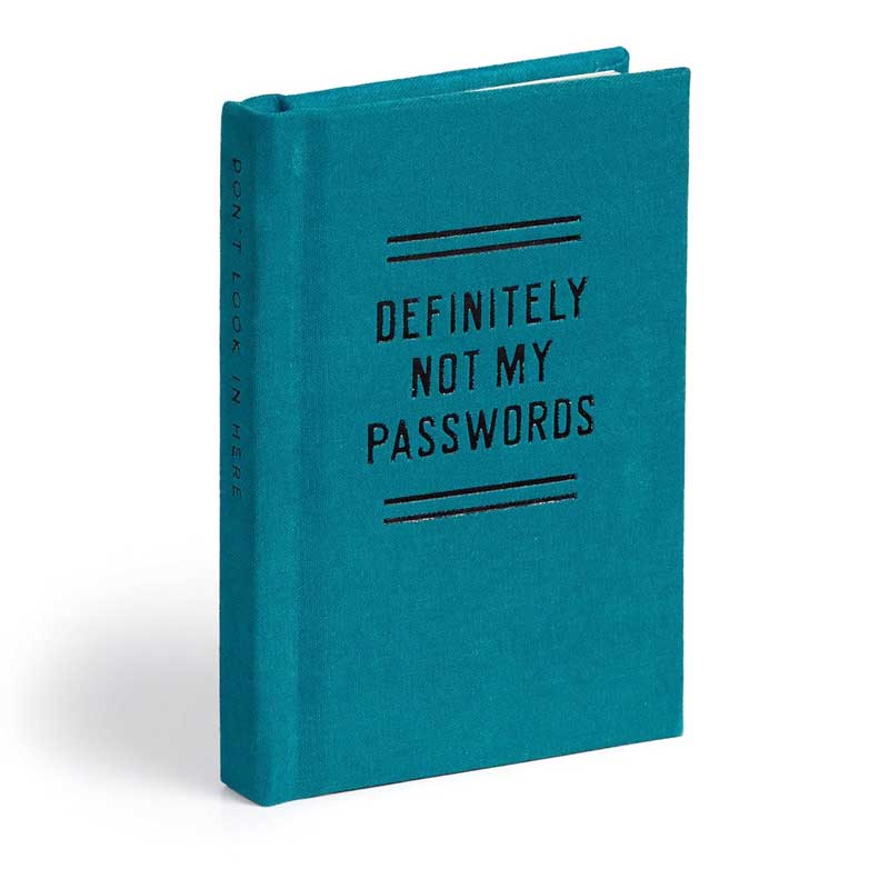 Definitely not my Passwords Tiny Diary