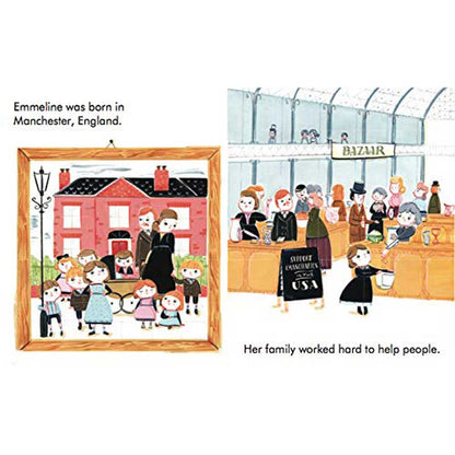 Emmeline Pankhurst: Little People Big Dreams (Board) Postboxed