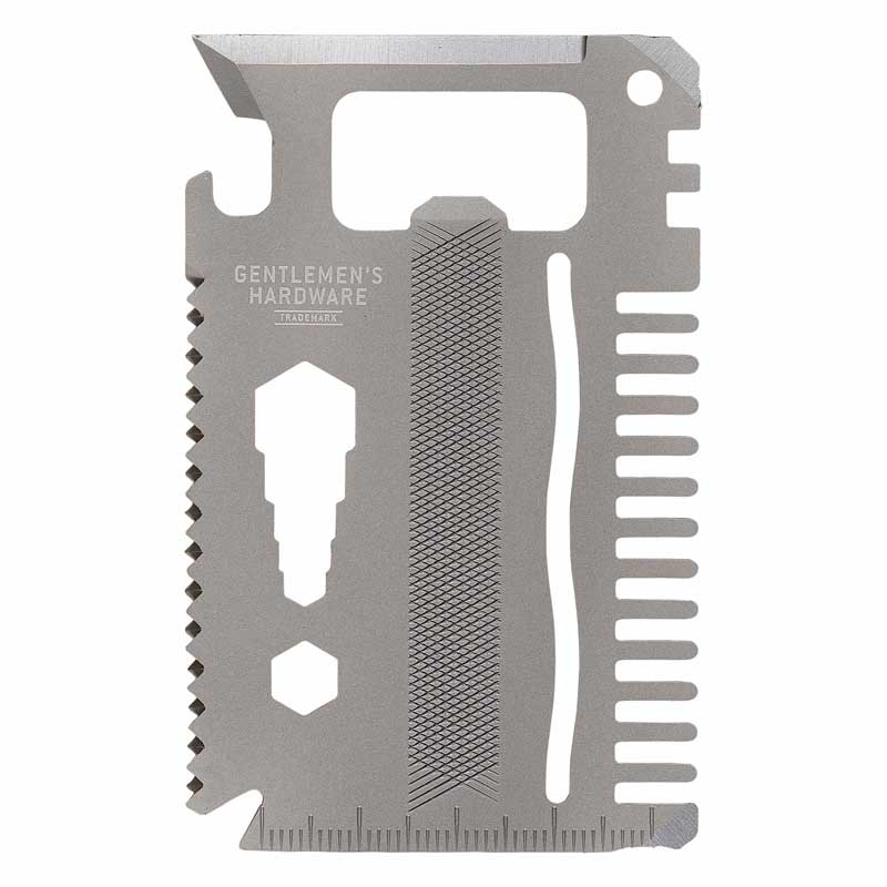 Gentlemen's Hardware Titanium Credit Card Tool 