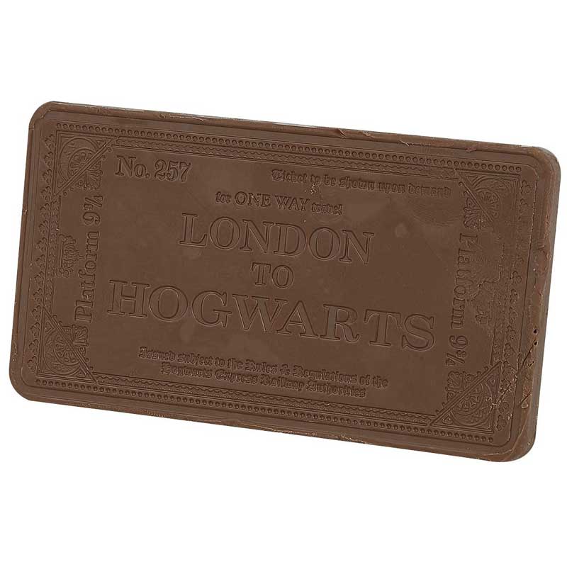 Harry Potter Hogwarts Express Ticket Chocolate  Open