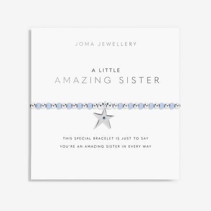 A Little Amazing Sister Bracelet