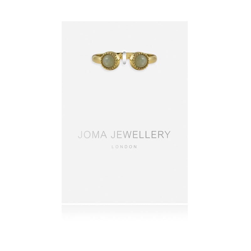 Joma Jewellery Capri Aventurine Gift Set ring