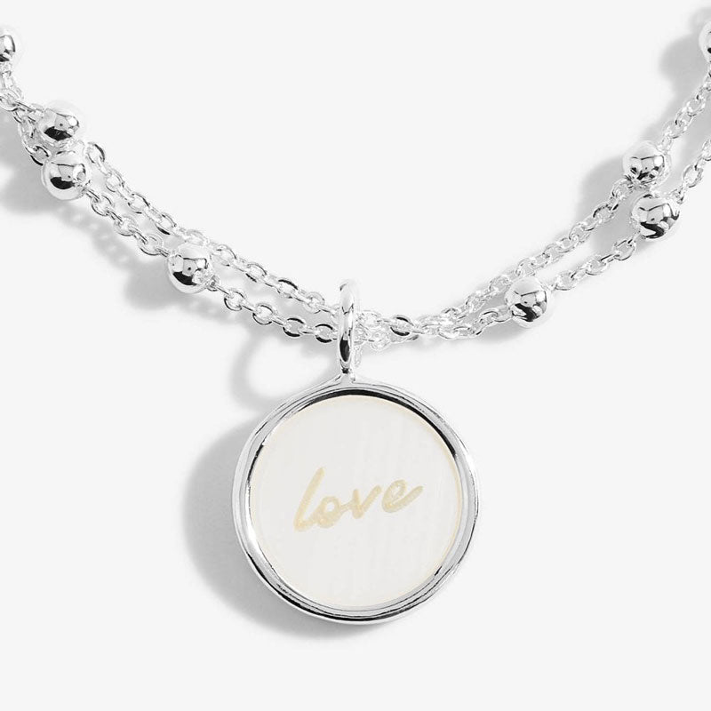 Joma Jewellery Happy Birthday Silver Bracelet zoomed