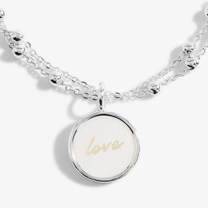 Joma Jewellery Happy Birthday Silver Bracelet zoomed