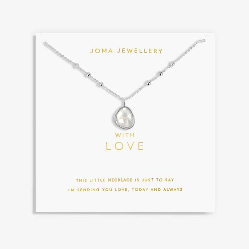 Joma Jewellery With Love Silver Necklace postboxed