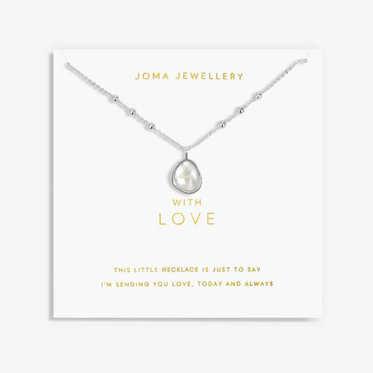 Joma Jewellery With Love Silver Necklace postboxed