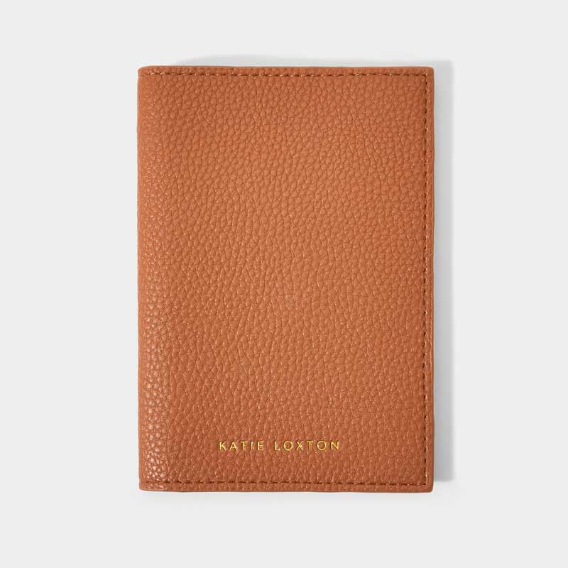 Katie Loxton Passport Cover cognac