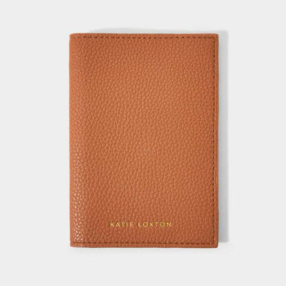 Katie Loxton Passport Cover cognac