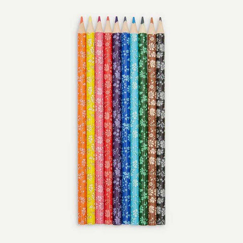 Liberty London Capel 10 Coloured Pencils Postboxed