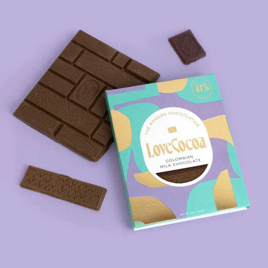 Love Cocoa Colombian Single Origin Milk Chocolate Bar