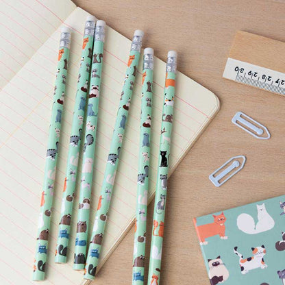 Rex London Cats Pencil Set