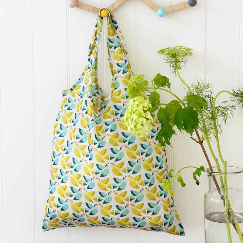 Foldaway Recycled Tote Bags (Choose design)